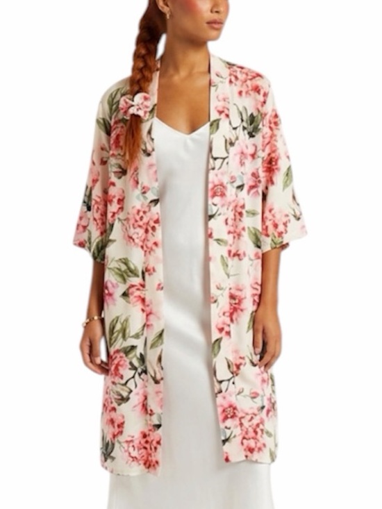 Show Me Your MuMu Other - Show Me Your Mumu ($118) Floral Kimono & Matching Scrunchie - PTP 25